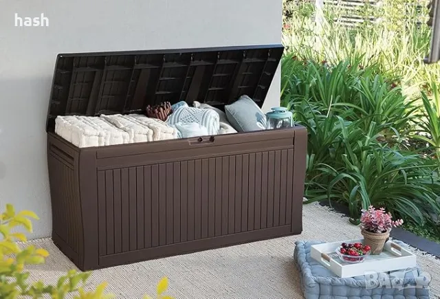 Keter 231317 Удобен сандък 116,5 x 44,7 x 57 cm Кафяв