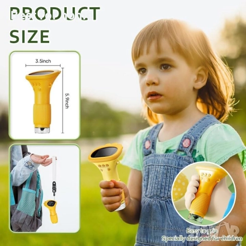 1000x цифров микроскопи за деца, 2-инчов екран  и копче за регулиране, снимка 3 - Образователни игри - 52774696