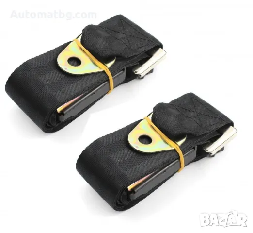 К-т колани Automat, Двуточкови, Универсален, 2бр, Черен, снимка 3 - Аксесоари и консумативи - 48875088