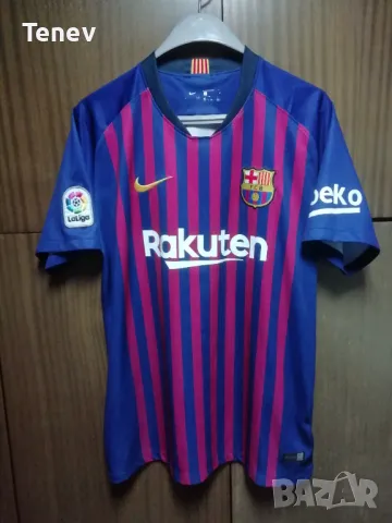 Barcelona Nike 2018/2019 оригинална тениска фланелка Барселона размер L