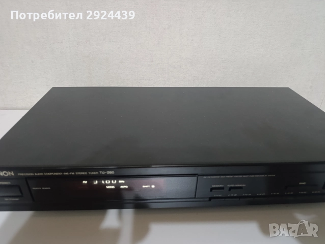 DENON TU -280, снимка 4 - Ресийвъри, усилватели, смесителни пултове - 52618743