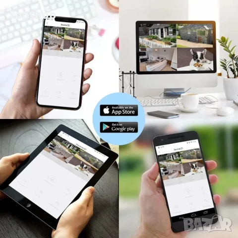 ЧИСТО НОВА с 3TB HDD Hiseeu 5MP 8-канална PoE CCTV СОТ система с 10'' LCD монитор, 4бр. камери..., снимка 5 - Комплекти за видеонаблюдение - 50552507