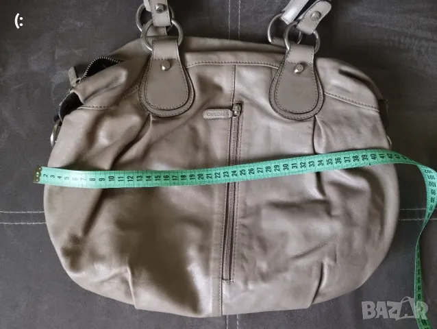 Бежова чанта Picard-естествена кожа., снимка 10 - Чанти - 49125549