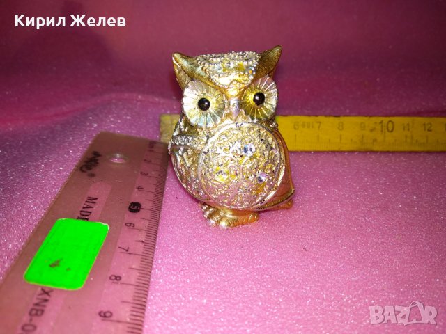 МАЛКА ЗЛАТИСТА ФИГУРКА на БУХАЛЧЕ За ДОМАШНА ДЕКОРАЦИЯ УКРАСА КОЛЕКЦИЯ 42944, снимка 5 - Декорация за дома - 44307665