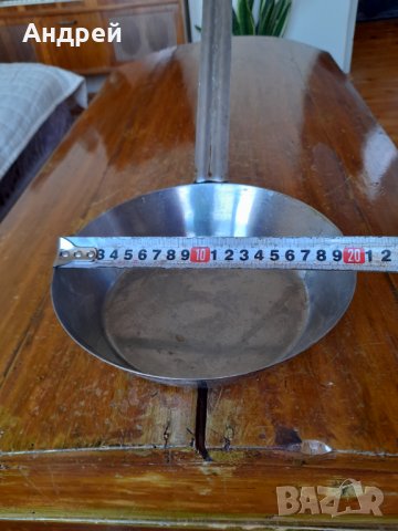 Стар неръждаем тиган,неръждавейка, снимка 2 - Антикварни и старинни предмети - 41975382