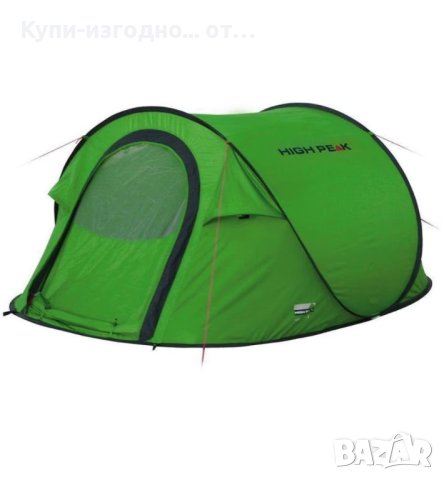 Палатка High Peak Vision 2 , зелена, снимка 1 - Палатки - 41698193