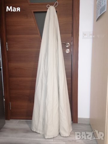 Ленен калъф за чадър, снимка 7 - Градински мебели, декорация  - 40222491