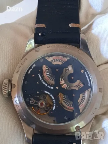 Пилотски Christopher Ward C8 Power Reserve Limited Edition. Бартер, снимка 6 - Мъжки - 55747629