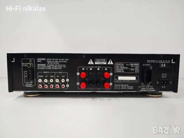 стерео усилвател ресийвър FM RDS DENON DRA-385RD, снимка 5 - Ресийвъри, усилватели, смесителни пултове - 49645420