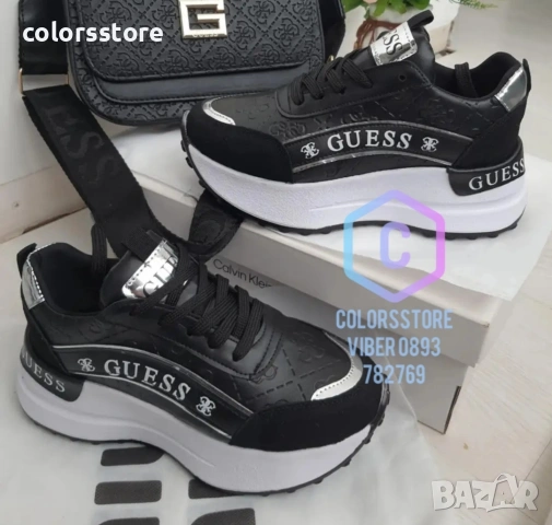 Дамски черни маратонки Guess BR-- NA6