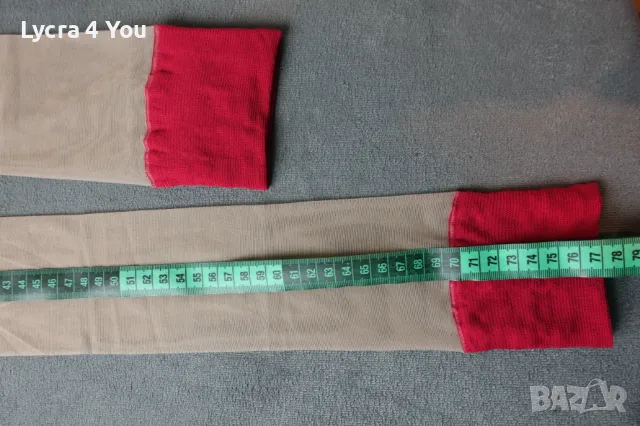 S/M дамски тънки чорапи 12 ден с червена широка лента, снимка 12 - Бельо - 47625688