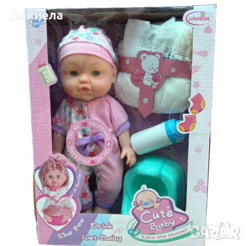 Кукла Сладко бебе , снимка 4 - Кукли - 50878477