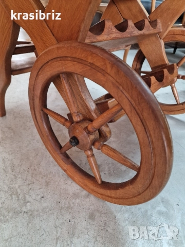 Масивна Количка за Сервиране -внос от ГЕРМАНИЯ! , снимка 4 - Други - 52443928