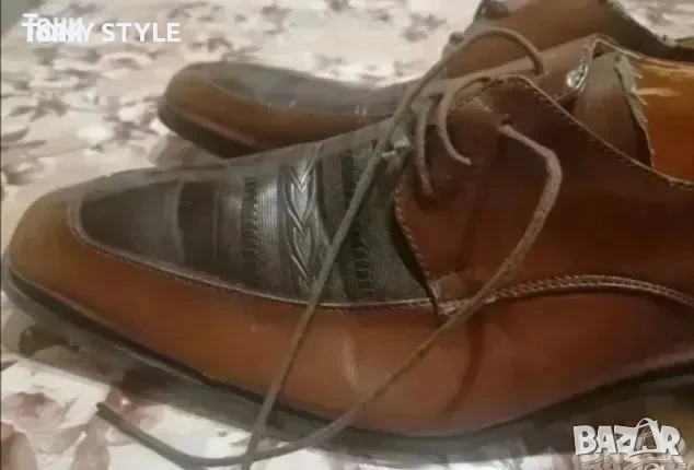 Мъжки Обувки Изцяло от Естествена Кожа 42, снимка 5 - Ежедневни обувки - 53729784