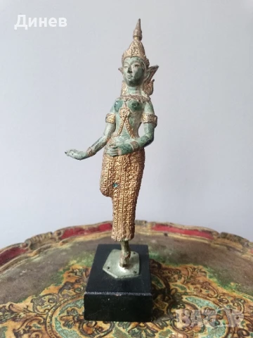 статуетка Кинара югоизточна Азия, снимка 5 - Статуетки - 50884549