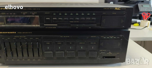 Стерео усилвател и тунер Marantz TA-70, снимка 11 - Ресийвъри, усилватели, смесителни пултове - 51201257