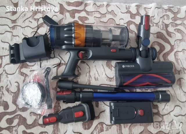 Правостояща акумулаторна прахосмукачка MIBODE V28. , снимка 4 - Прахосмукачки - 53496218