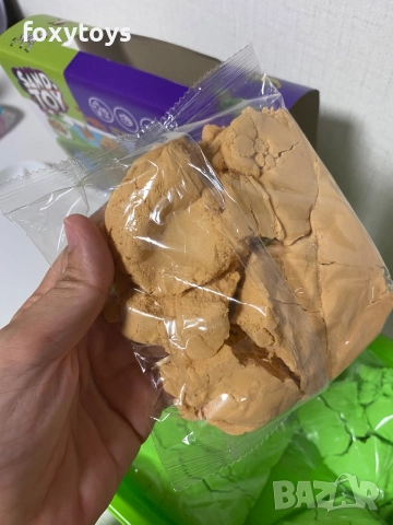 Креативен комплект кинетичен пясък и формички 3D Животни, куфарче, снимка 8 - Образователни игри - 51619037