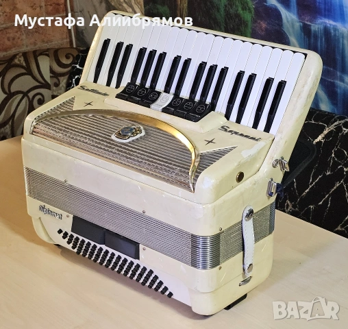 Италиански,Settimio soprani 80 баса, снимка 13 - Акордеони - 53830001