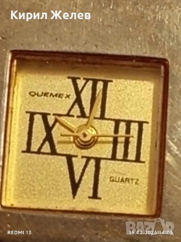 Елегантен дамски часовник с кожена каишка перфектно състояние 31094, снимка 3 - Дамски - 53483982