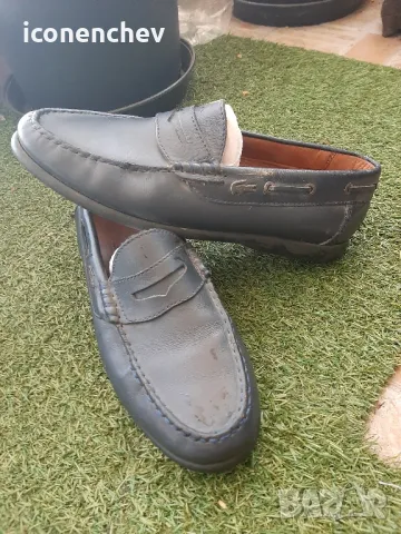 Мокасини Lacoste EU 44, козметични забележки