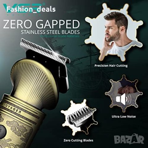 Нов Акумулаторен тример машинка за подстригване на коса брада за мъже, снимка 3 - Друга електроника - 41835373