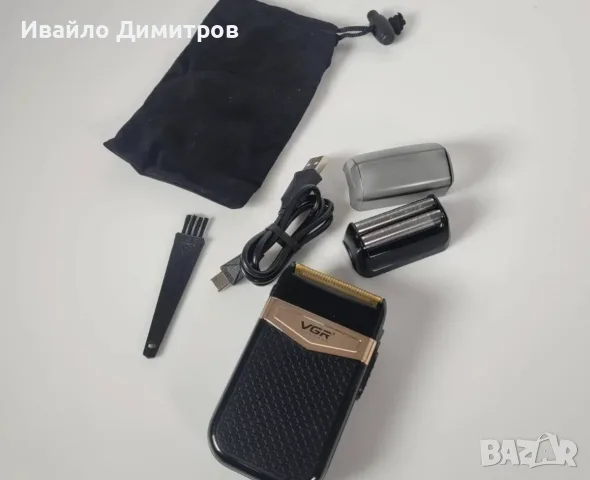 БЕЗЖИЧНА САМОБРЪСНАЧКА VGR V-331, снимка 3 - Електрически самобръсначки - 56103134