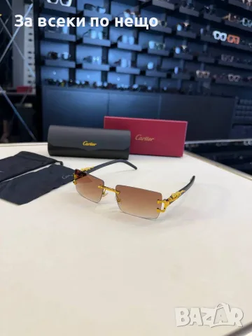 Cartier Слънчеви Очила С UV400 Защита - Различни Цветове Код SEM-704, снимка 4 - Слънчеви и диоптрични очила - 55970456