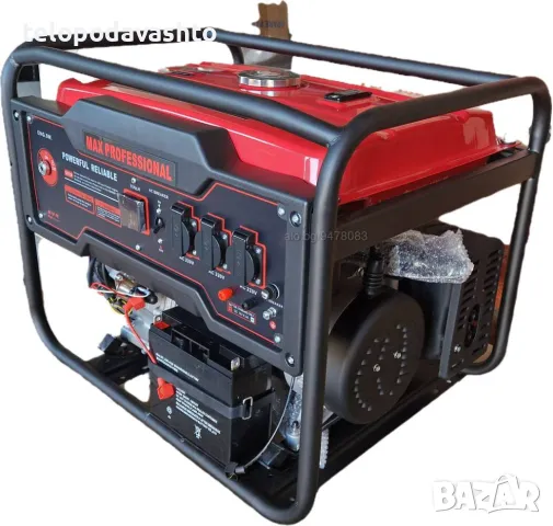 Генератор за ток HOLGER 8.5kW. ел. старт - медни намотки / Агрегат за ток, снимка 4 - Генератори - 48457609