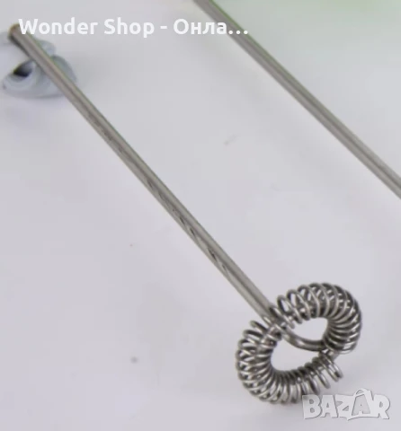 Миксер за фрапе Rosberg 15W, 15 см, 80 мл. мерителна чашка, Черен, снимка 5 - Миксери - 50828086