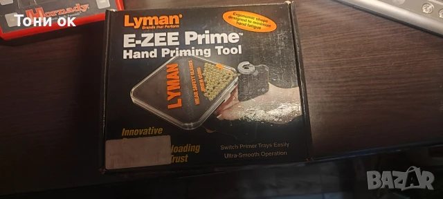 Ръчна Капсулвачка Lyman E-Zee Prime Hand Tool , снимка 2 - Оборудване и аксесоари за оръжия - 50620651