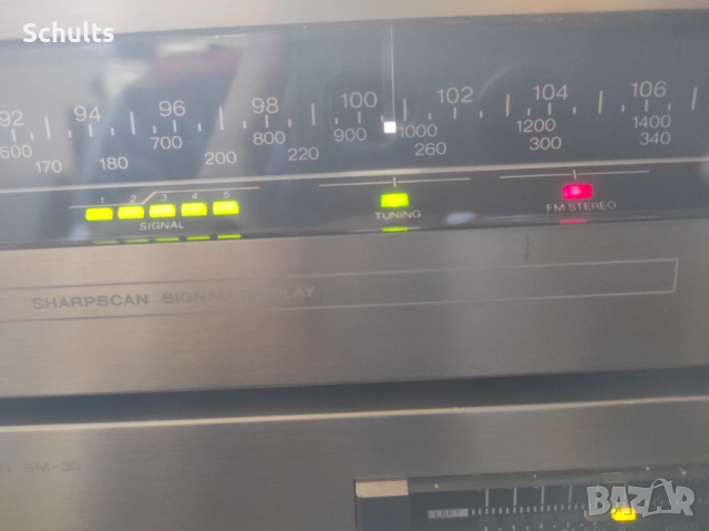 SHARP SM 30 ; ST 30  Made in Japan, снимка 5 - Ресийвъри, усилватели, смесителни пултове - 51943938