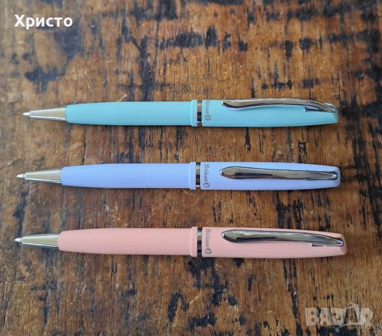 химикалка Пеликан Джаз Пастел в метална кутия, Peliкan Jazz Pastell K35, 3 различни цвята , снимка 2 - Ученически пособия, канцеларски материали - 40286117