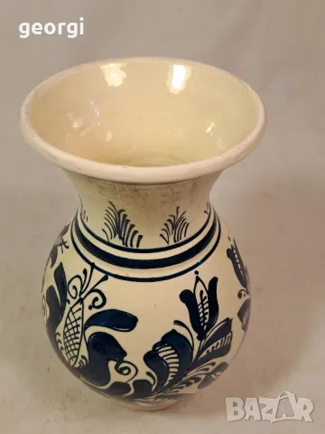 холандска порцеланова ваза 6/1, снимка 3 - Вази - 49279066