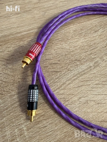 Sonic Link Ultra Violet (Black Rhodium) RCA / Аудио кабели, снимка 6 - Ресийвъри, усилватели, смесителни пултове - 53610505