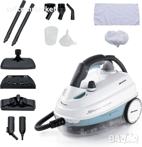 Парочистачка Ariete 4146 XVapor Deluxe – 5 бара, пълен комплект