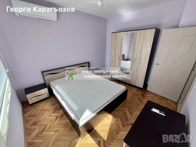 №3091 Тристаен обзаведен апартамент под наем в центъра на Хасково., снимка 1