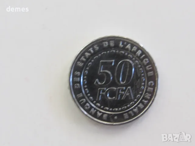 Централни Африкански Щати - 50 франка, 2006 г. - 254D, снимка 2 - Нумизматика и бонистика - 55800399