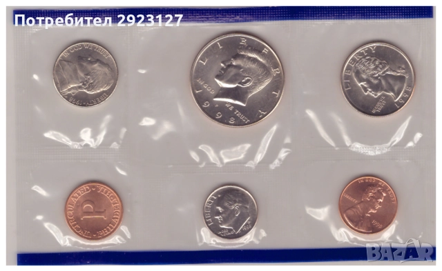 СЕТ ОТ САЩ - „ЕМИСИЯ 1998 ГОДИНА“, снимка 2 - Нумизматика и бонистика - 51691525