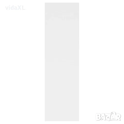 vidaXL Стенен рафт, бял, 75x16x55 см, инженерно дърво, снимка 5 - Етажерки - 56147801