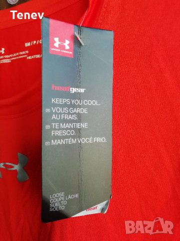 Чисто нова тениска с етикет Under Armour фланелка размер S, снимка 4 - Тениски - 35683358