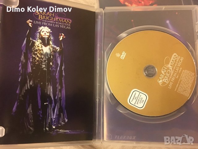 Sarah Brightman DVD колекция Оригинал, снимка 10 - DVD дискове - 34503273