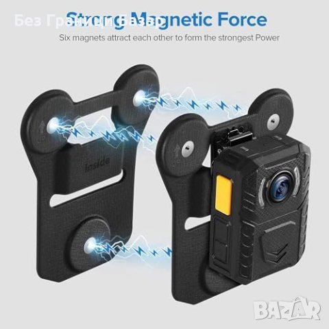 Нова Магнитна Стойка за Камера тяло - 6 Мощни Магнита, Лесна Употреба, снимка 2 - Чанти, стативи, аксесоари - 44207172