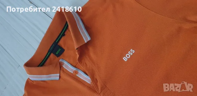 Hugo Boss Paddy Pique Cotton Regular Fit Mens Size 2XL - 3XL ОРИГИНАЛНА Тениска!