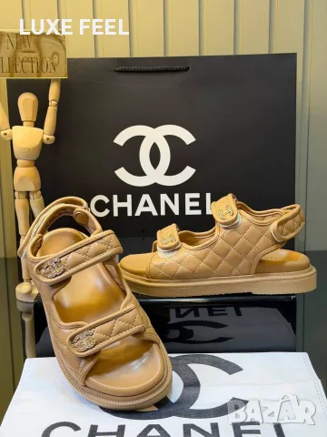 Chanel 🤍Дамски Сандали , снимка 3 - Сандали - 55729039