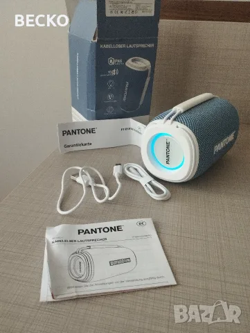 Блутут тонколона Pantone , снимка 3 - Bluetooth тонколони - 56225959