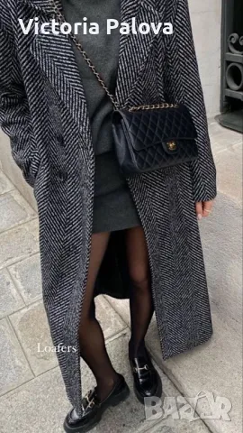 Идеална кройка модерно палто 80% вълна, снимка 18 - Палта, манта - 31876871