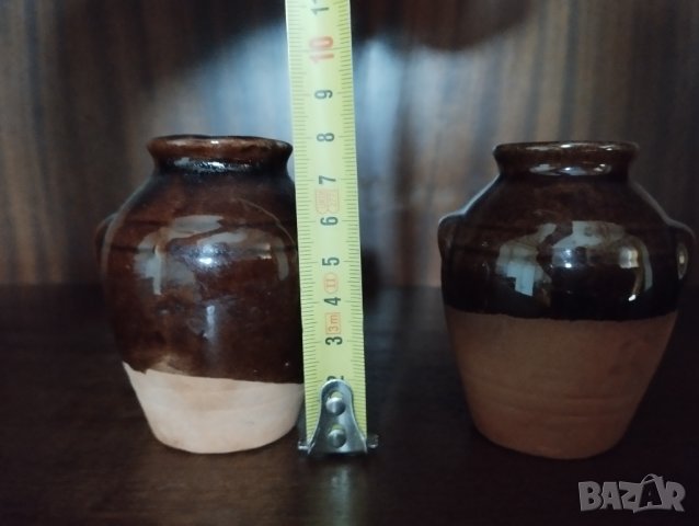 две керамични вази, снимка 2 - Вази - 40886165