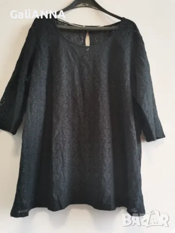 СТРАХОТНА ДАНТЕЛЕНА ТУНИКА 3XL-4XL, снимка 5 - Туники - 47320379