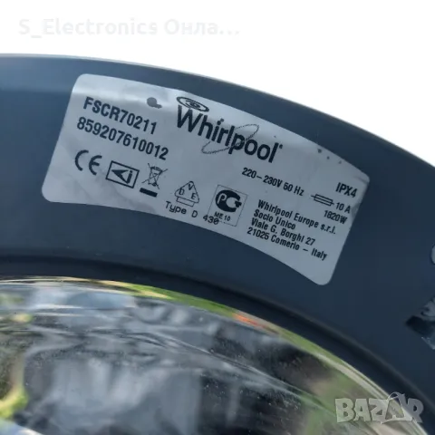 Пералня машина WhirlPool 7kg, снимка 6 - Перални - 49738667